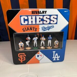 2005 MLB Rivalry Chess San Francisco Giants Vs LA Dodgers collector’s edition